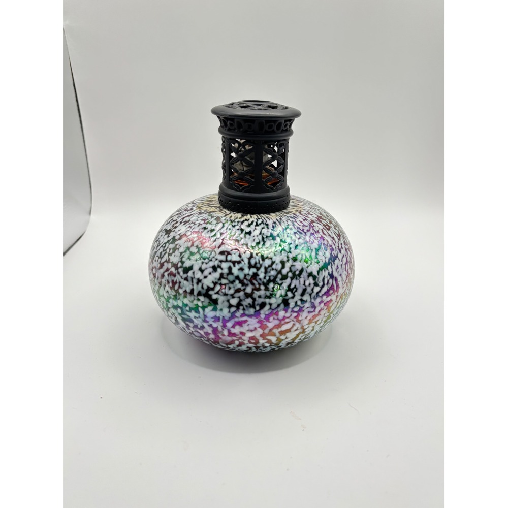Ashleigh & Burwood London Iridescent Mosaic Glass Fragrance Lamp